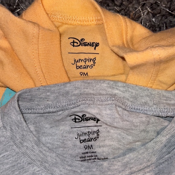 2 NEW Disney Jumping Beans Mickey Mouse shirts - Picture 4 of 4
